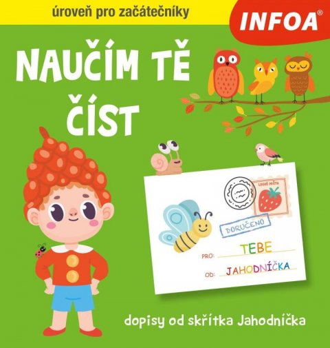 neuveden: Naučím tě číst - Dopisy od skřítka Jahodníčka