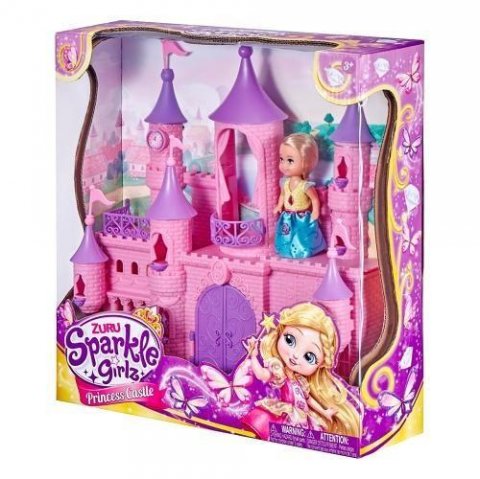 neuveden: Sparkle Girlz Zámek pro princezny s panenkou