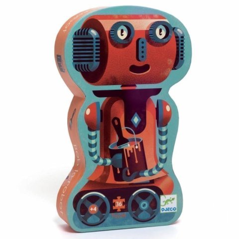 neuveden: DJECO Puzzle Robot - 36 pcs