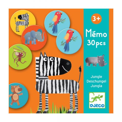 neuveden: Djeco Pexeso JUNGLE