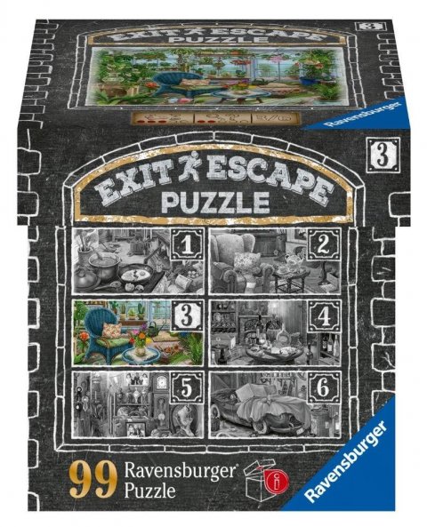 neuveden: Puzzle EXIT Zimní zahrada 99 dílků