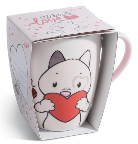 neuveden: NICI hrnek Kočička Celebrate Love 310 ml