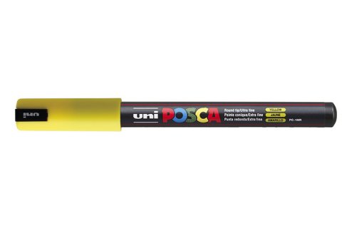 neuveden: POSCA akrylový popisovač - žlutý 0,7 mm neuveden: POSCA akrylový popisovač - žlutý 0,7 mm