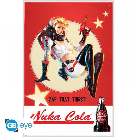 neuveden: Fallout Plakát Maxi: Nuka Cola 91,5 x 61 cm neuveden: Fallout Plakát Maxi: Nuka Cola 91,5 x 61 cm