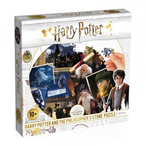neuveden: Puzzle Harry Potter a Kámen mudrců - 500 dílků