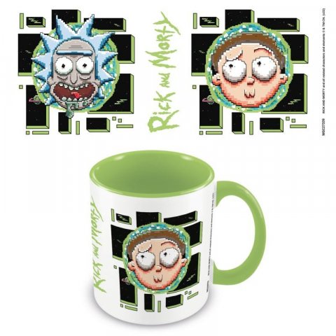 neuveden: Rick And Morty Hrnek 315 ml - Pixel Breakou