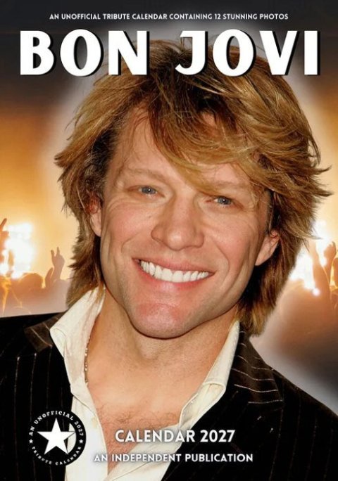 : Kalendář 2027 - Bon Jovi A3