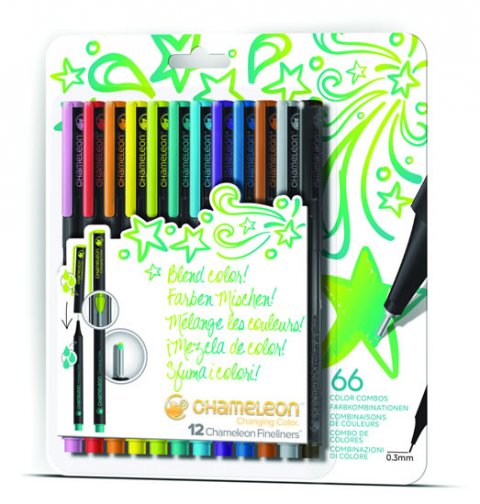 neuveden: Set Chameleon Fineliner - detailní popisovače, 6ks - studené tóny neuveden: Set Chameleon Fineliner - detailní popisovače, 6ks - studené tóny