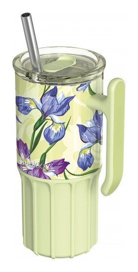 : Nerezový termohrnek s brčkem Umi Green Tea 720ml