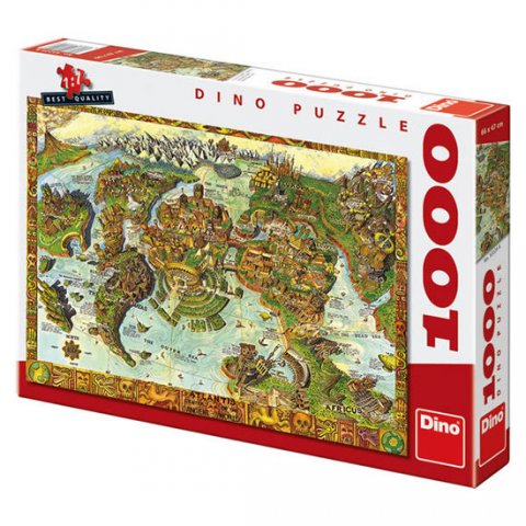 neuveden: Atlantida - Puzzle 1000 dílků