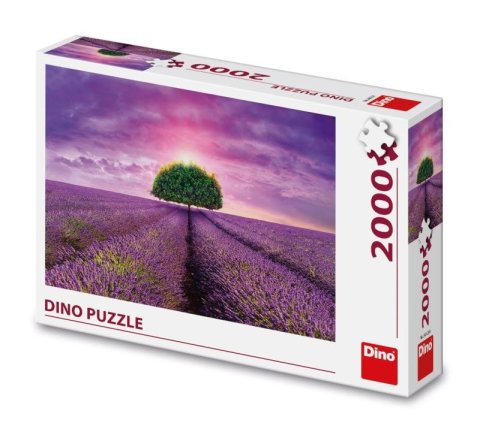 neuveden: Puzzle Levandulové pole 2000 dílků