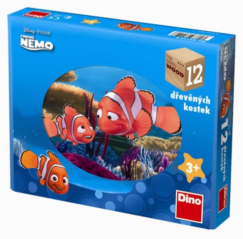 neuveden: Nemo - obrázkové kostky 12 ks neuveden: Nemo - obrázkové kostky 12 ks