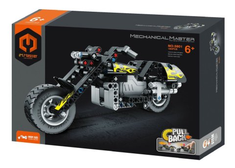 neuveden: Stavebnice iM.MASTER motorka na zpětné natažení 183 dílků