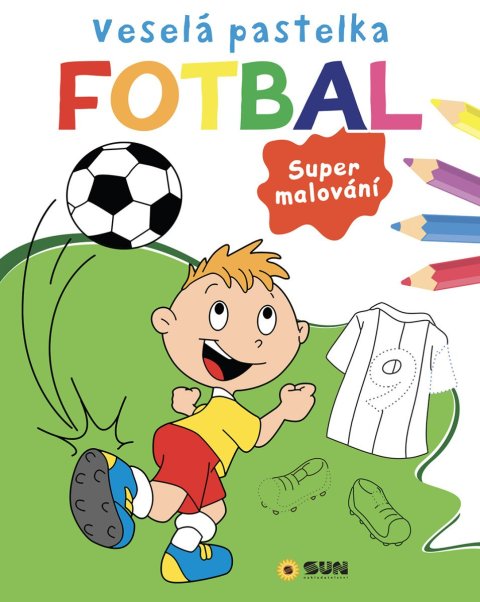 neuveden: Veselá pastelka Fotbal - Supermalování