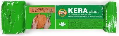 neuveden: Koh-i-noor modelovací hmota KERAPLAST hnědá - terracota 300g neuveden: Koh-i-noor modelovací hmota KERAPLAST hnědá - terracota 300g
