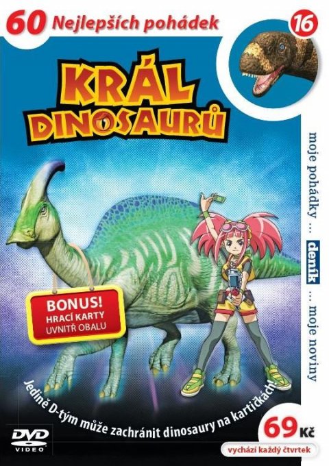 neuveden: Král dinosaurů 16 - DVD pošeta