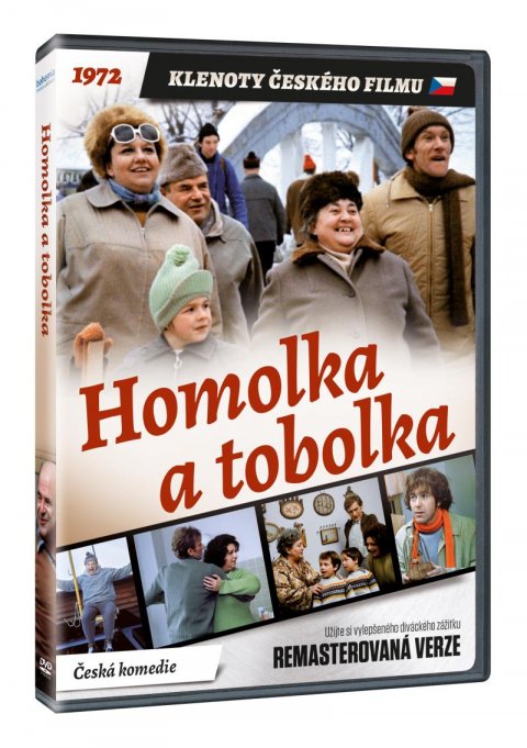 neuveden: Homolka a tobolka DVD (remasterovaná verze)