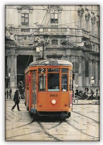 neuveden: Obraz dřevěný: Tram, 340x485 neuveden: Obraz dřevěný: Tram, 340x485