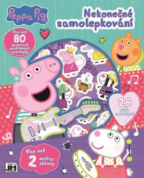 neuveden: Prasátko Peppa - Nekonečné samolepkování