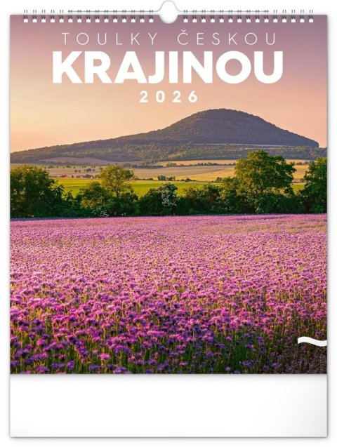 neuveden: Kalendář 2026 nástěnný: Toulky českou krajinou, 30 x 34 cm neuveden: Kalendář 2026 nástěnný: Toulky českou krajinou, 30 x 34 cm