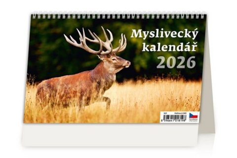 neuveden: Kalendář stolní 2026 - Myslivecký kalendář