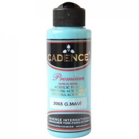 neuveden: Akrylová barva Cadence Premium - azure blue / 70 ml