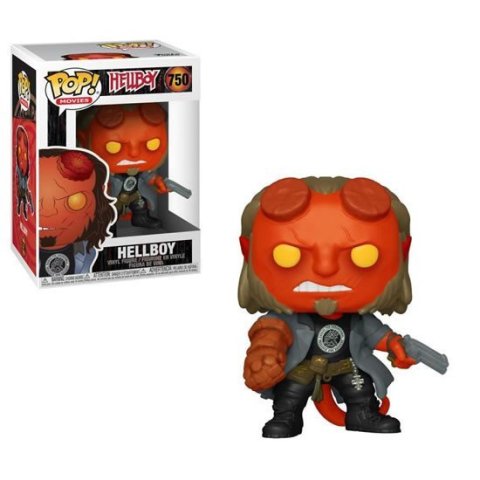 neuveden: Funko POP Movies: Hellboy - Hellboy w/BPRD Tee