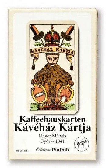 -: Ungarische Kaffeehauskarten
