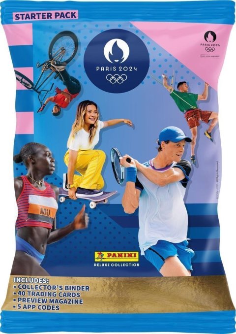 neuveden: Panini Olympijské hry Paříž 2024 - Starter Set