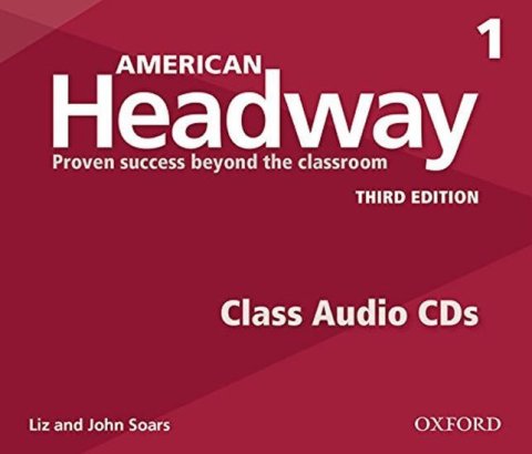 Soars Liz: American Headway 1 Class Audio CDs /3/ (3rd)