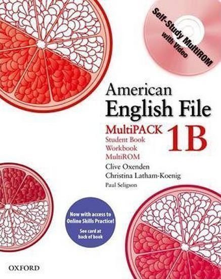 Oxenden Clive: American English File 1 Student´s Book + Workbook Multipack B with Online S