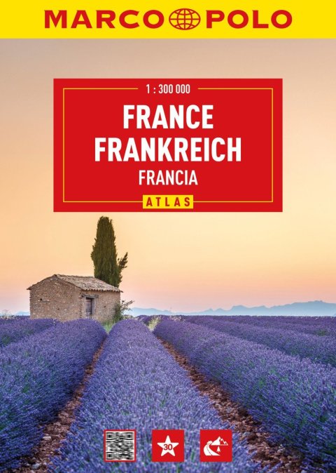 neuveden: Francie 1:300 000 / cestovní atlas