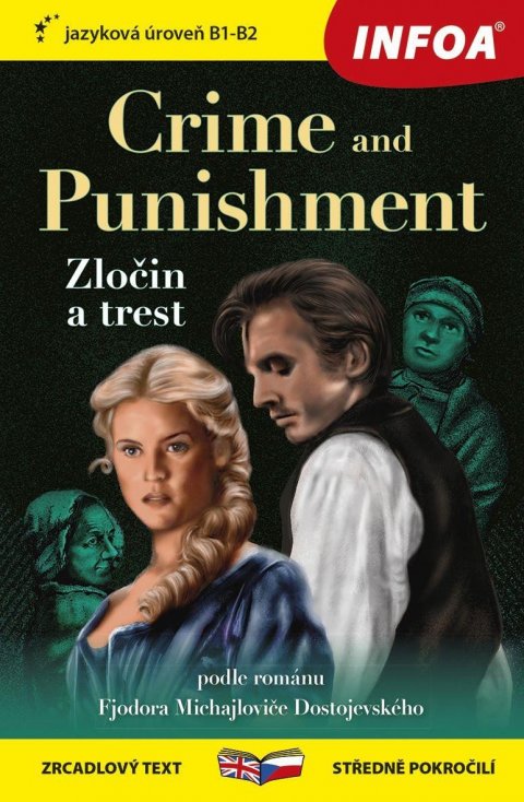 Dostojevskij Fjodor Michajlovič: Zločin a trest / Crime and Punishment - Zrcadlová četba (B1-B2) Dostojevskij Fjodor Michajlovič: Zločin a trest / Crime and Punishment - Zrcadlová četba (B1-B2)