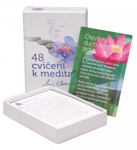 Chinmoy Sri: 48 cvičení k meditaci - karty Chinmoy Sri: 48 cvičení k meditaci - karty