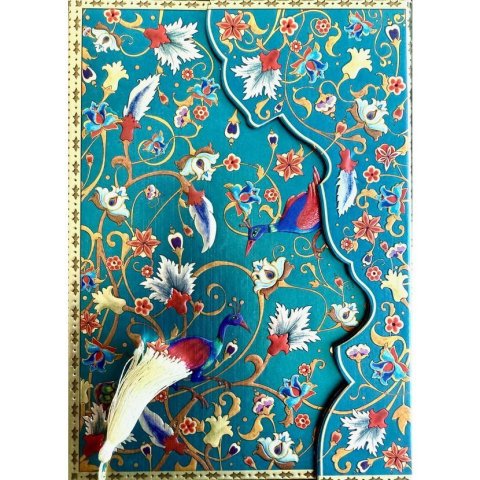 neuveden: Zápisník Boncahier Tapisserie Rayado Páv