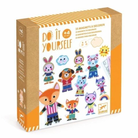 neuveden: DJECO DIY Magnety k dotvoření Funky family