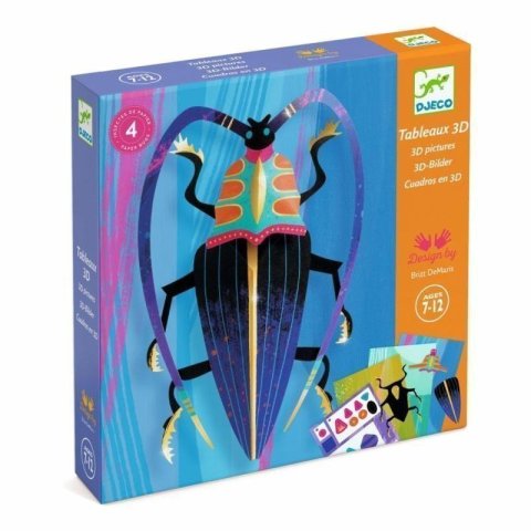 neuveden: DJECO 3D Papíroví brouci