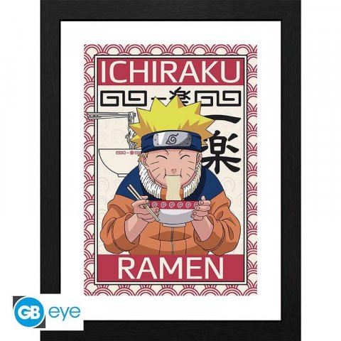 neuveden: Naruto Zarámovaný plakát - Ichikagu Ramen