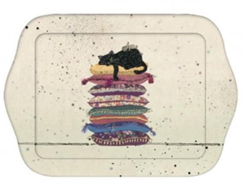 neuveden: Tác BUG ART KIUB - Kočka na polštářích