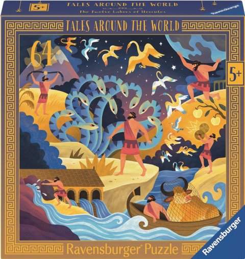 neuveden: Puzzle 12 Héraklových úkolů 64 dílků