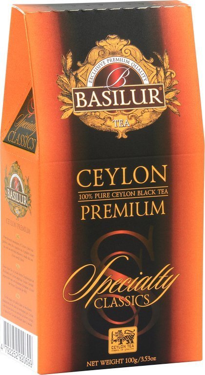neuveden: BASILUR Specialty Ceylon Premium papír 100g