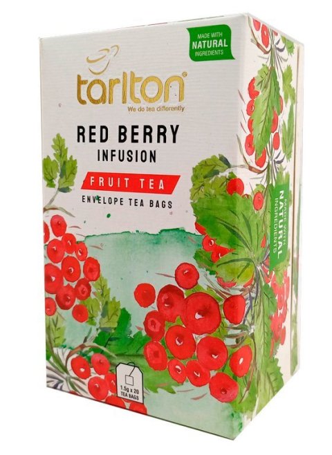 neuveden: TARLTON Fruit Red Berry přebal 20x1,5g