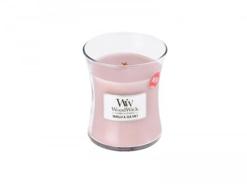 neuveden: WoodWick Vanilla & Sea Salt svíčka váza 275g