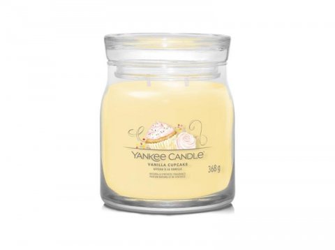 neuveden: YANKEE CANDLE Vanilla Cupcake svíčka 368g / 2 knoty (Signature střední)
