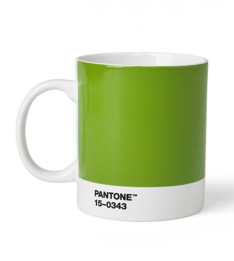 neuveden: Pantone Hrnek - Green 15-0343
