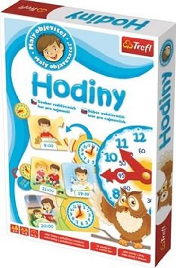 neuveden: Malý objevitel: Hodiny - společenská hra