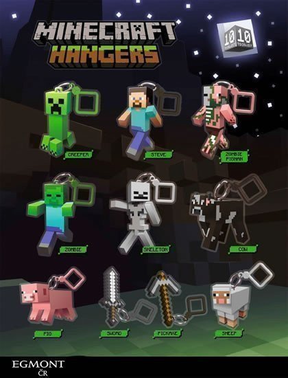 neuveden: Minecraft - přívěšek