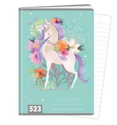 neuveden: Sešit A5, 20 listů, typ 523 Magical World