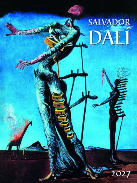 : Kalendář 2027 nástěnný: SALVADOR DALÍ