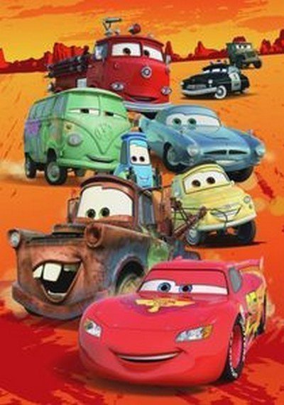 Disney - Pixar: Auta: Na poušti - Puzzle 100 XL dílků